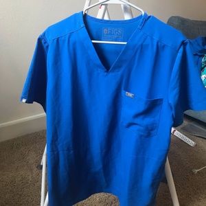 Figs Technical Collection Mens Scrub Top